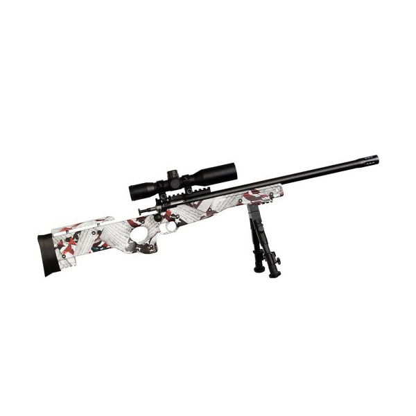Keystone Sporting Arms Precision Complete Package .22LR Bolt Action Rifle, American Flag - KSA2153 - Keystone