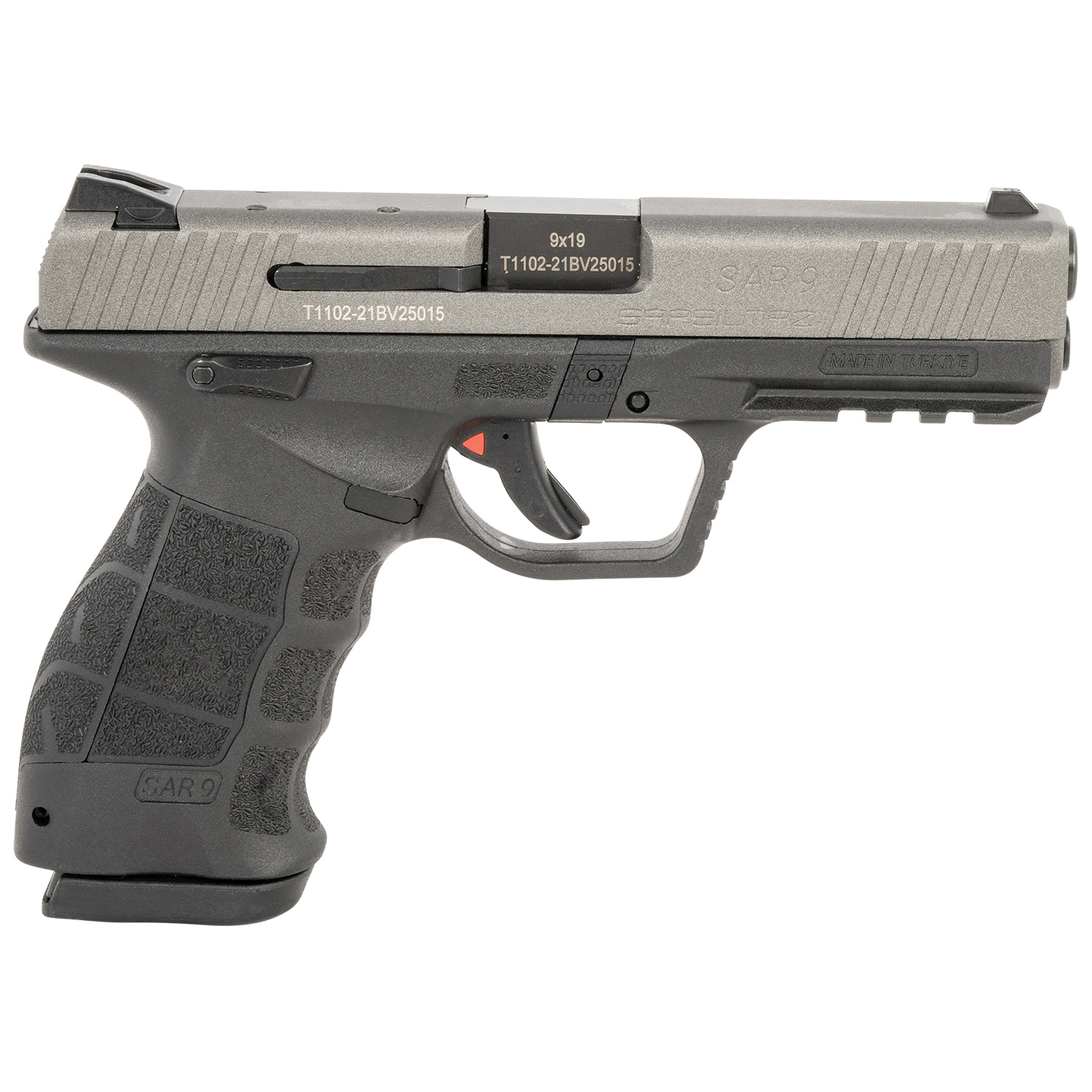 SAR USA SAR9 C 9mm 4.40" 17+1rds, Black - SAR9CKPT - Sar Usa