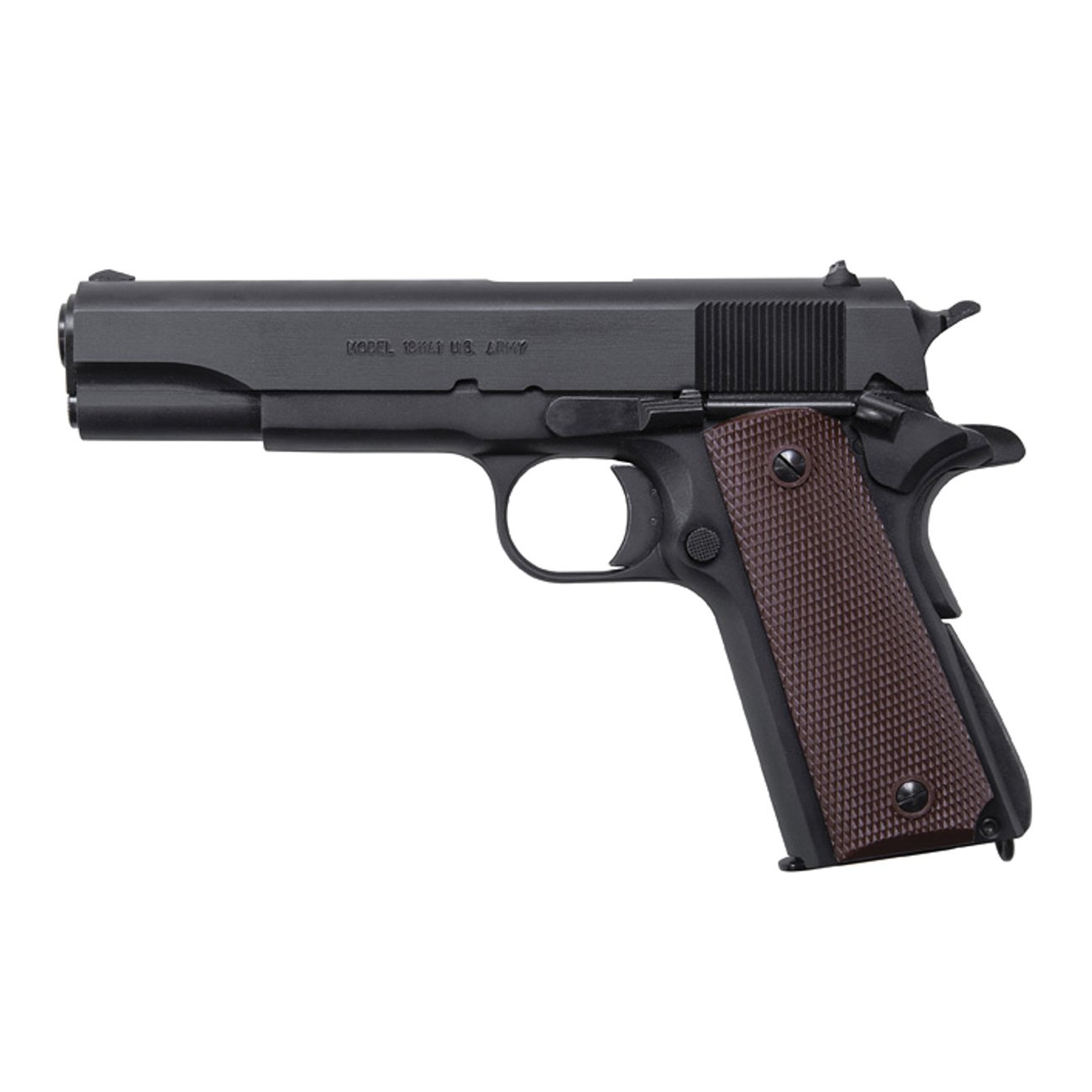 Auto-Ordnance 1911 A1 GI Spec MA Compliant .45 ACP 5" 7rds, Matte Black - 1911BKOMA - Auto Ordnance