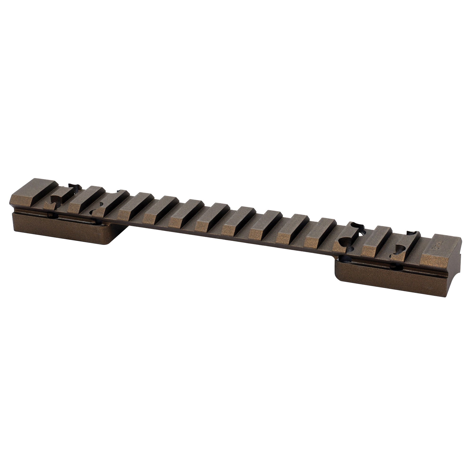 Warne Scope Mounts Mountain Tech Long Action Tactical Rail Picatinny/Weaver - 7642BB - Warne