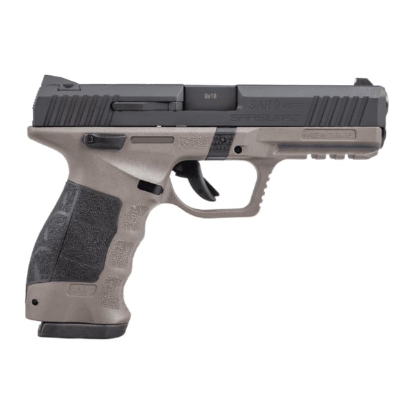 SAR USA SAR9 Mete 9mm 4.44" 18+1rds, Platinum Cerakote - SAR9METEPLBL - Sar Usa