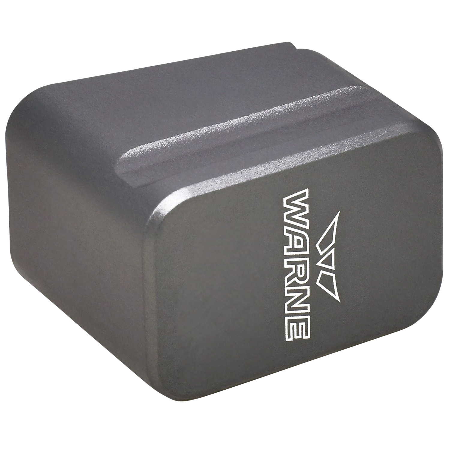 Warne Scope Mounts Glock 19/23 6061-T6 Aluminum Magazine Extension, Gray - MEG1954GR - Warne