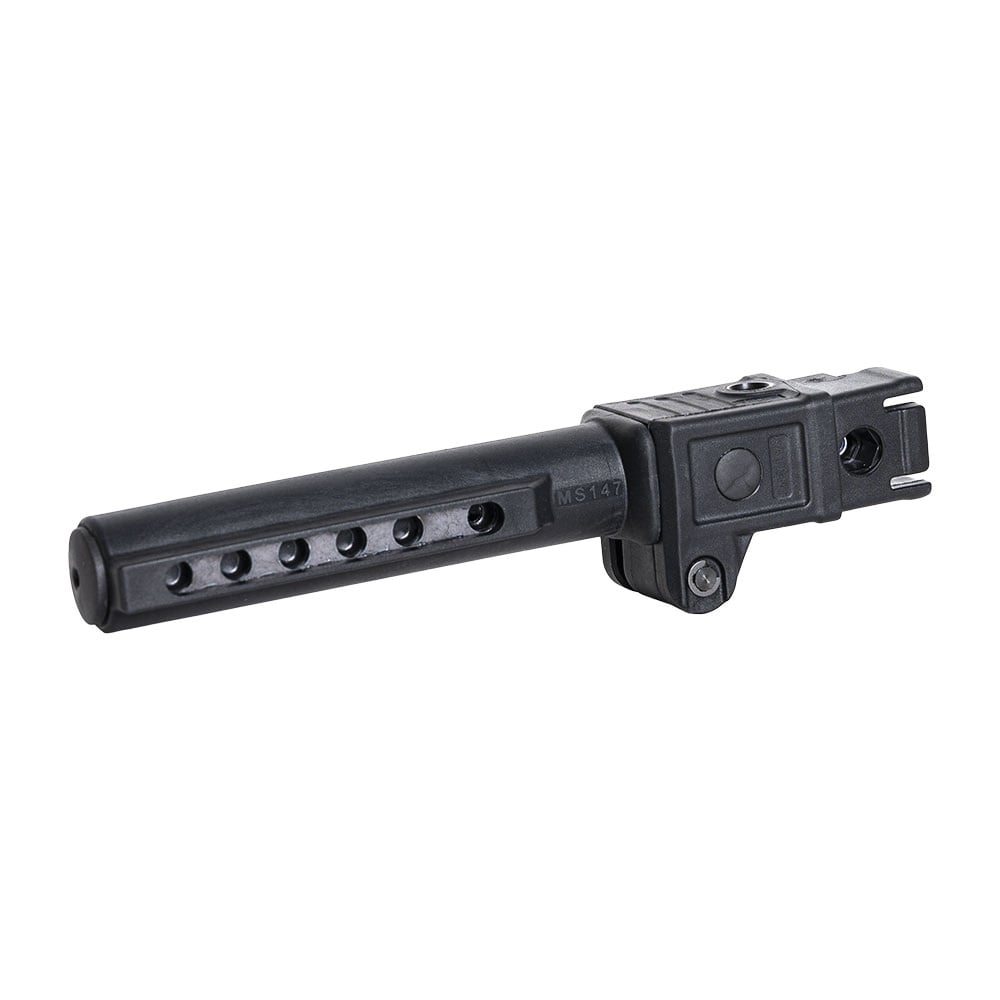 NcStar Folding Mil-Spec Stock Tube for AKM-Platform/AK-47/AK-74, Black - VG147 - Ncstar
