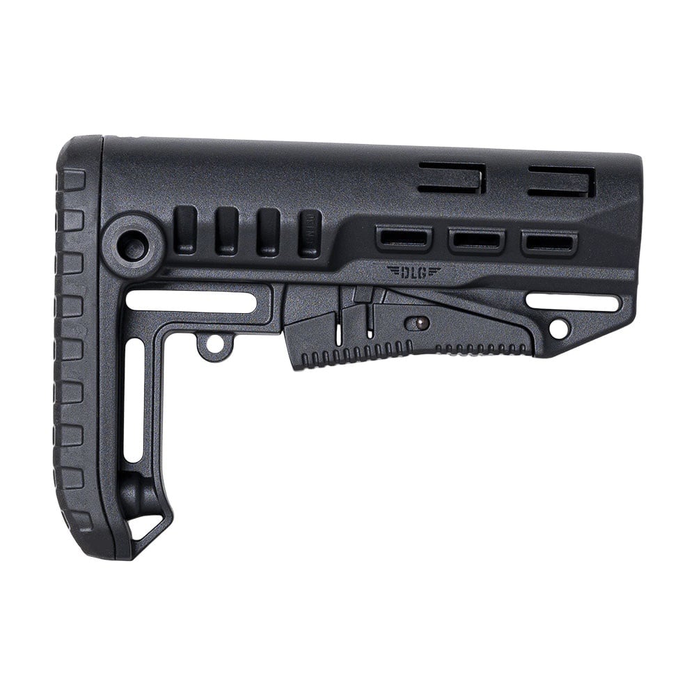 NcStar Compact Mil-Spec Stock for AR-15, Black - VG130 - Ncstar