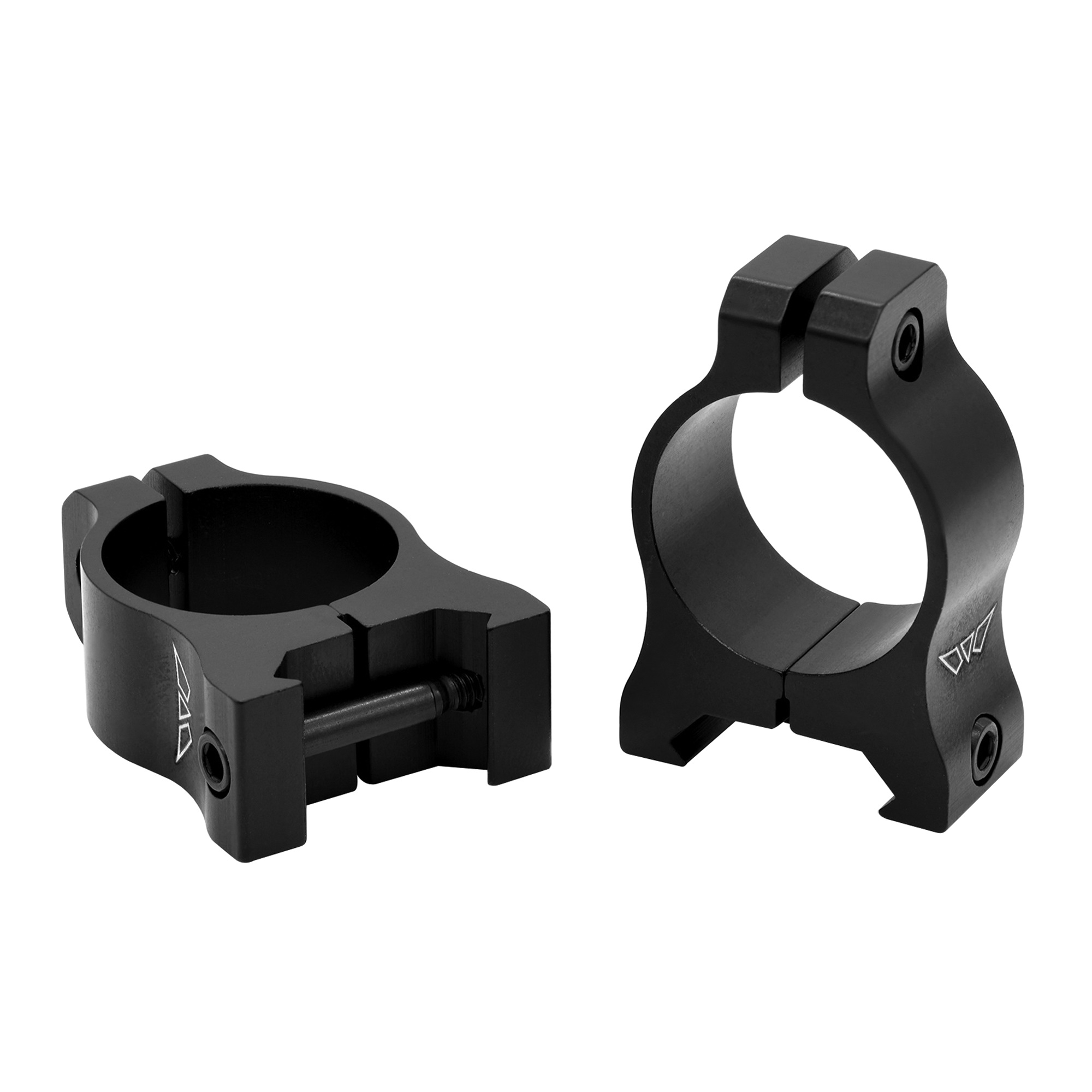 Warne Scope Mounts Vapor Low Scope Ring 1" Tube Maxima/Weaver/Picatinny - V400M - Warne
