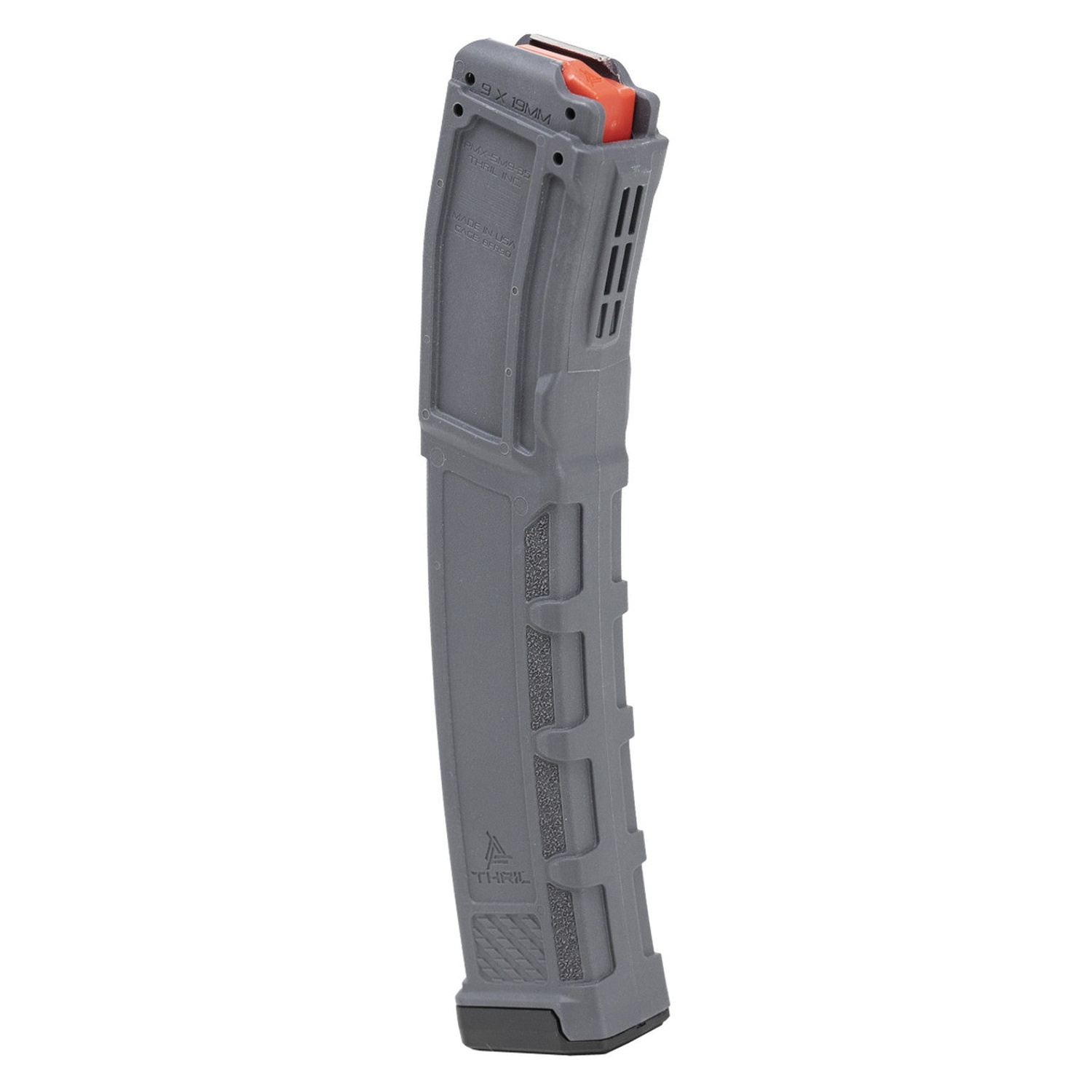 Thril Inc 35rds 9mm Magazine, Gray - PMXSM935GRY - Thril