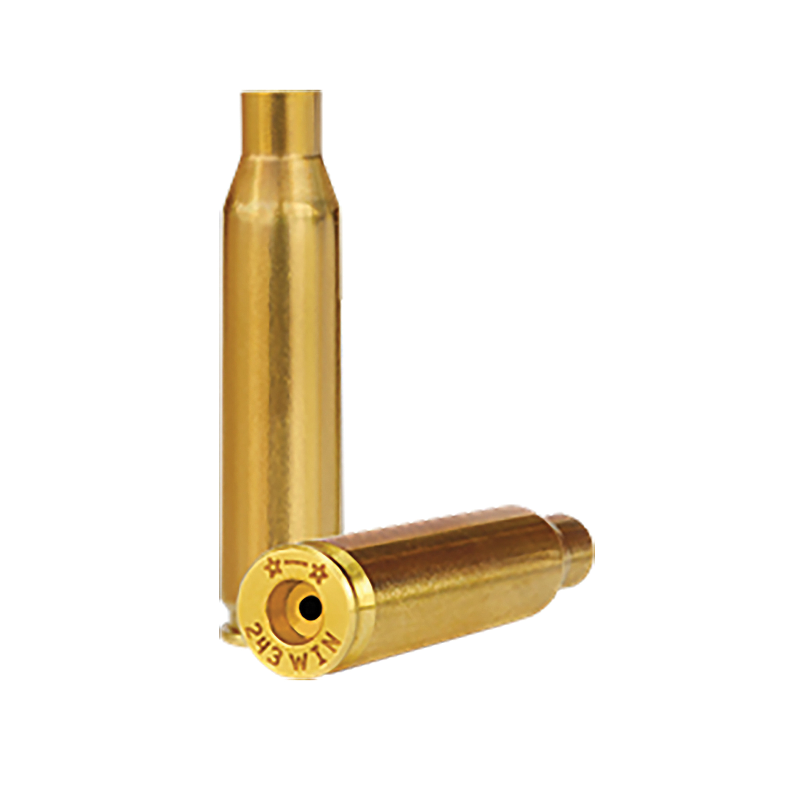 HSM Ammunition .243 Winchester Unprimed Brass Cartridge Case - WIN243WSSMEUP50 - Hsm Ammunition