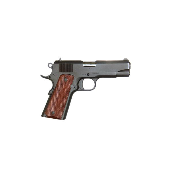 Global Defense GI .45 ACP 4.25" 8+1rds, Mil-Spec Matte Black - GDG1BK45425 - Global Defense