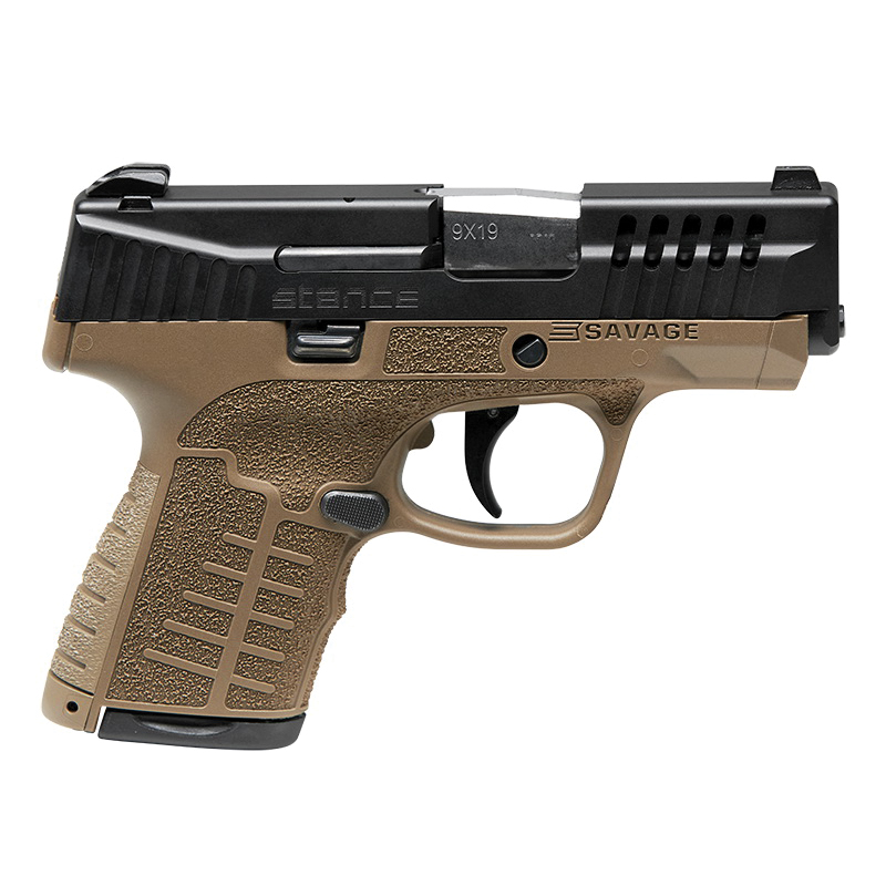 Savage Arms Stance 9mm 3.20" 7rds, 10rds, Flat Dark Earth - 67041 - Savage Arms