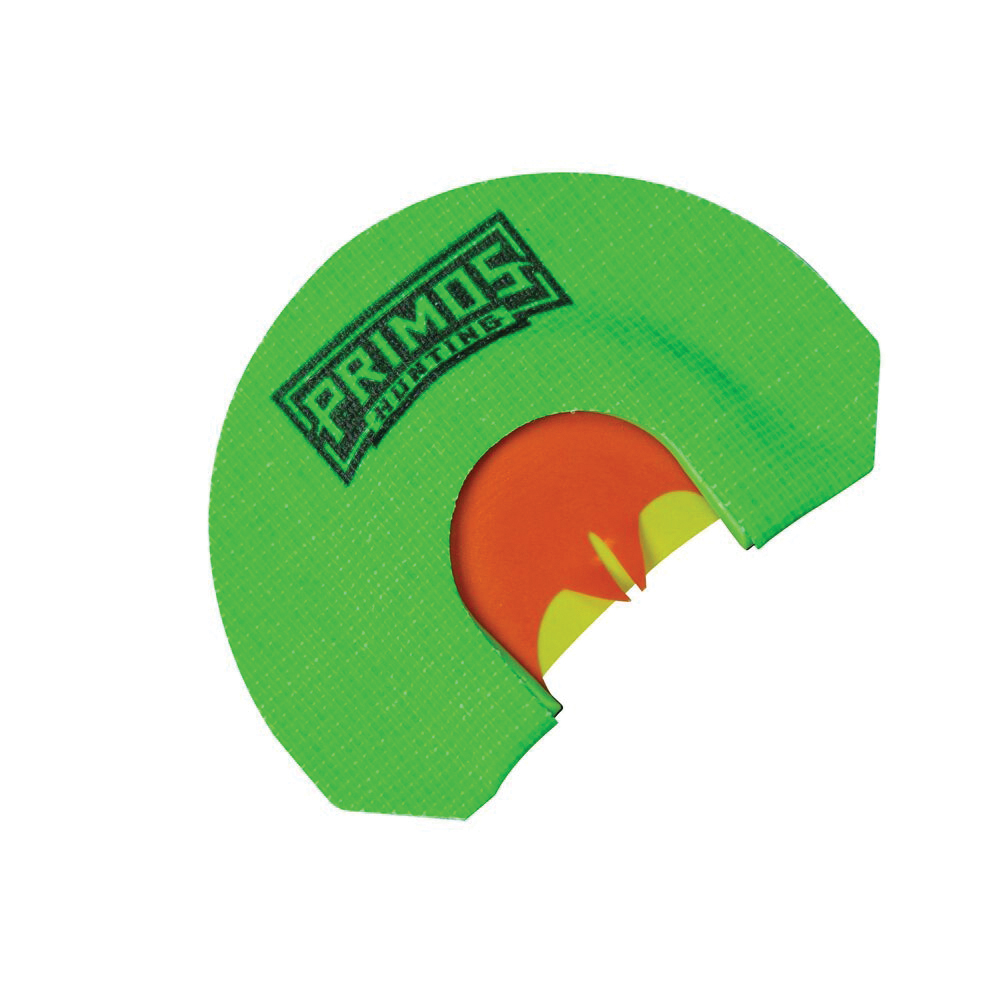 Primos The Lucy Hen House Turkey Bat Cut Mouth Call, Green/Orange - Primos