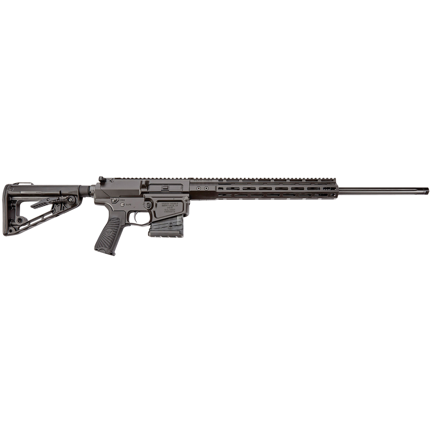 Wilson Combat Super Sniper 6.5 Creedmoor 24", Black - SS65CF24BLACK - Wilson Combat