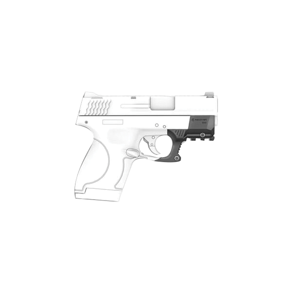 Recover Tactical SHR9 Rail Adapter for SW Shield 9mm/SW40 - Black - Tactical Excellence - SHR901 - Recover Tactical