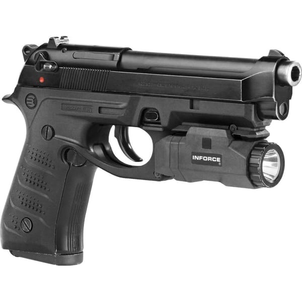 Recover Tactical BC2 Grip and Rail System for Beretta 92/M9, Black - BC201 - Recover Tactical
