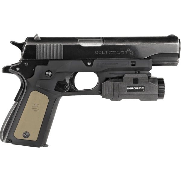 Recover Tactical CC3P Grip and Rail System for 1911, Black - CC3P0102 - Recover Tactical