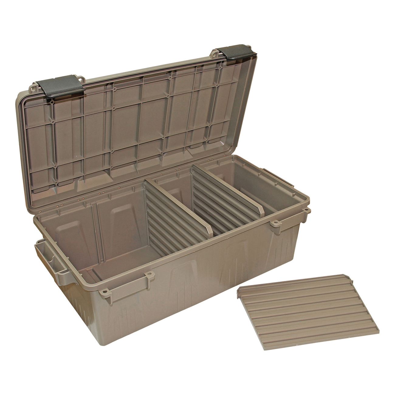 MTM Case Gard Polypropylene Ammo Crate, Dark Earth - ACDC30 - Mtm Case Gard