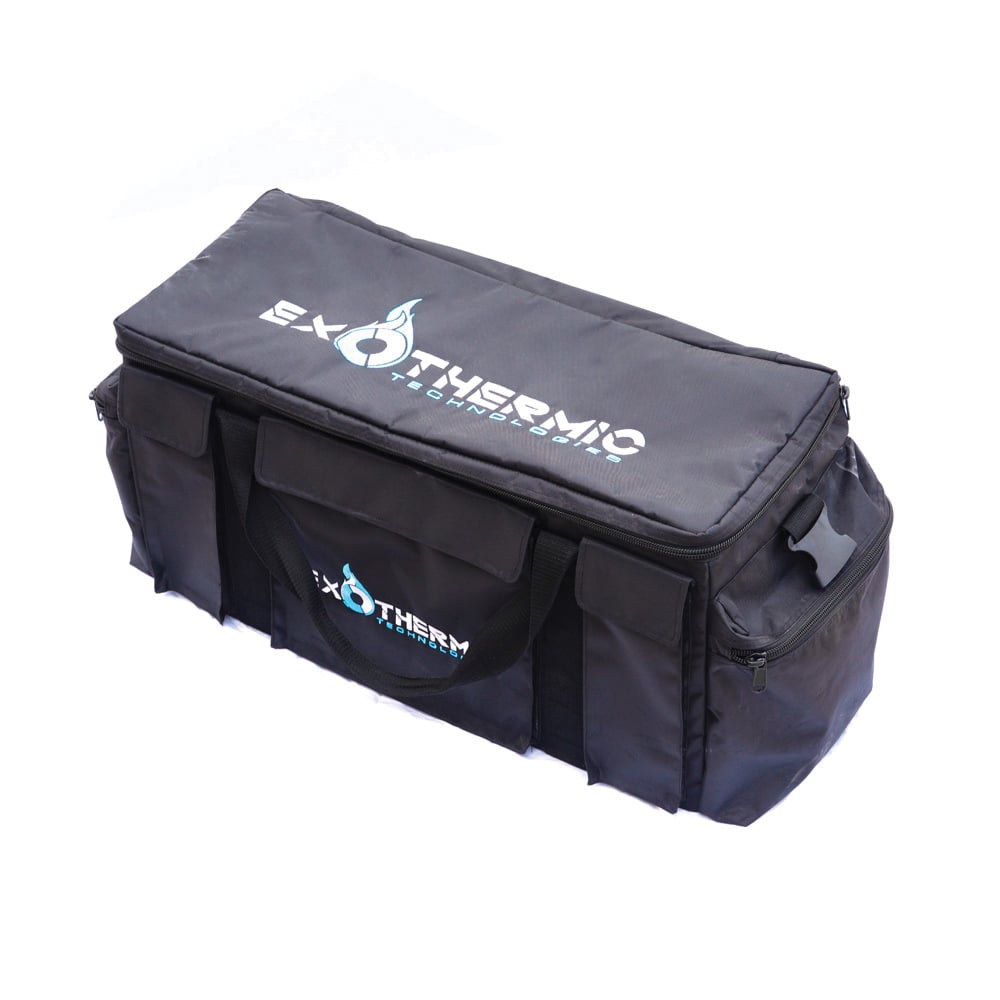Exothermic Technologies Nylon Carry Bag in Black - Versatile Gear Transport - PF-BAG - Exothermic Technologies
