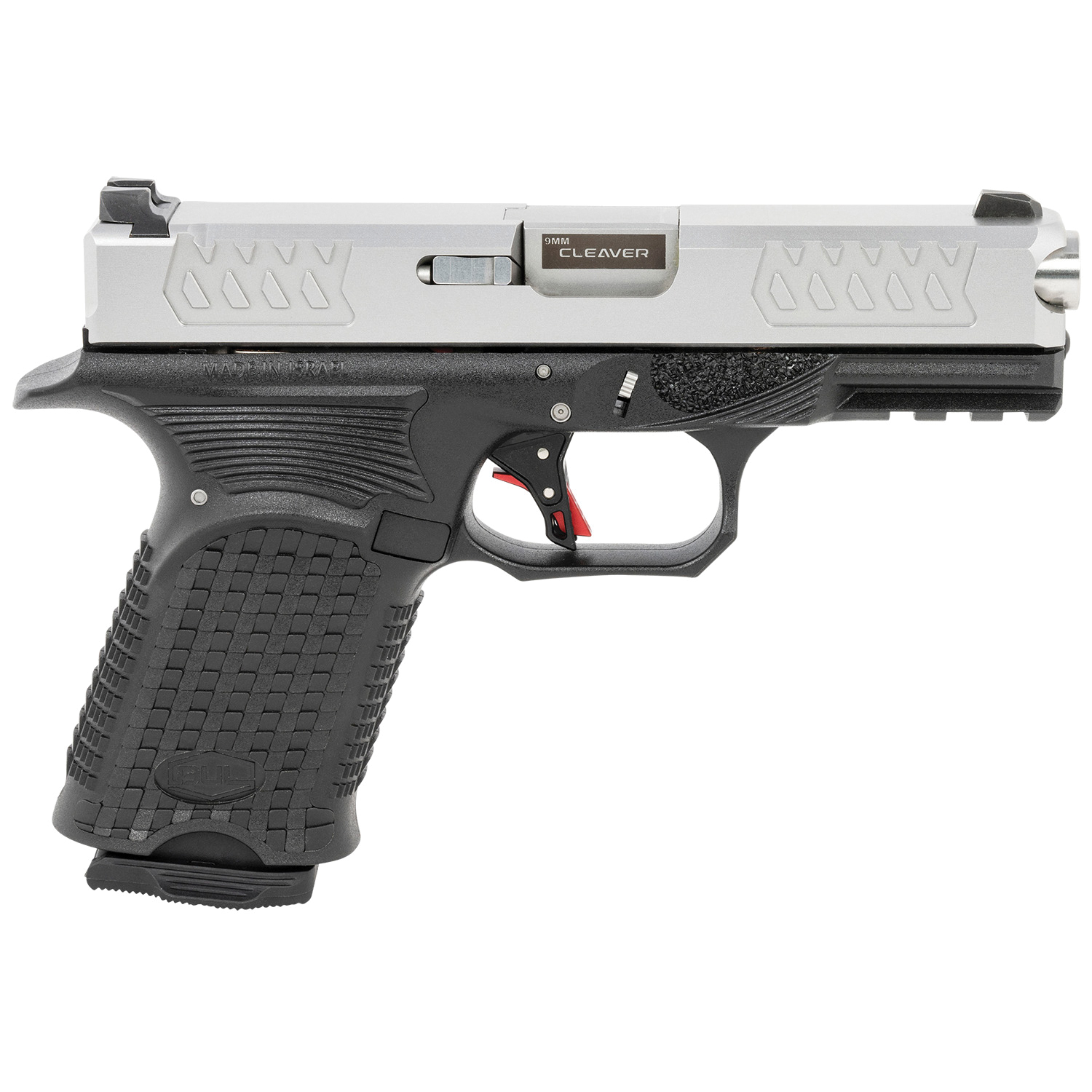 Bul Armory Axe Cleaver Compact 9mm 4.02" 15rds, Black - AXECCLEVSLV9US - Bul Armory