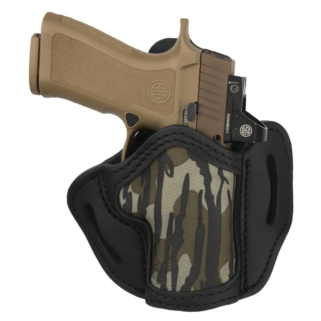 1791 Gunleather Optic Ready H&K VP9SK Leather OWB Right Holster 2.4S - MOBH24SSBLR - 1791 Gunleather
