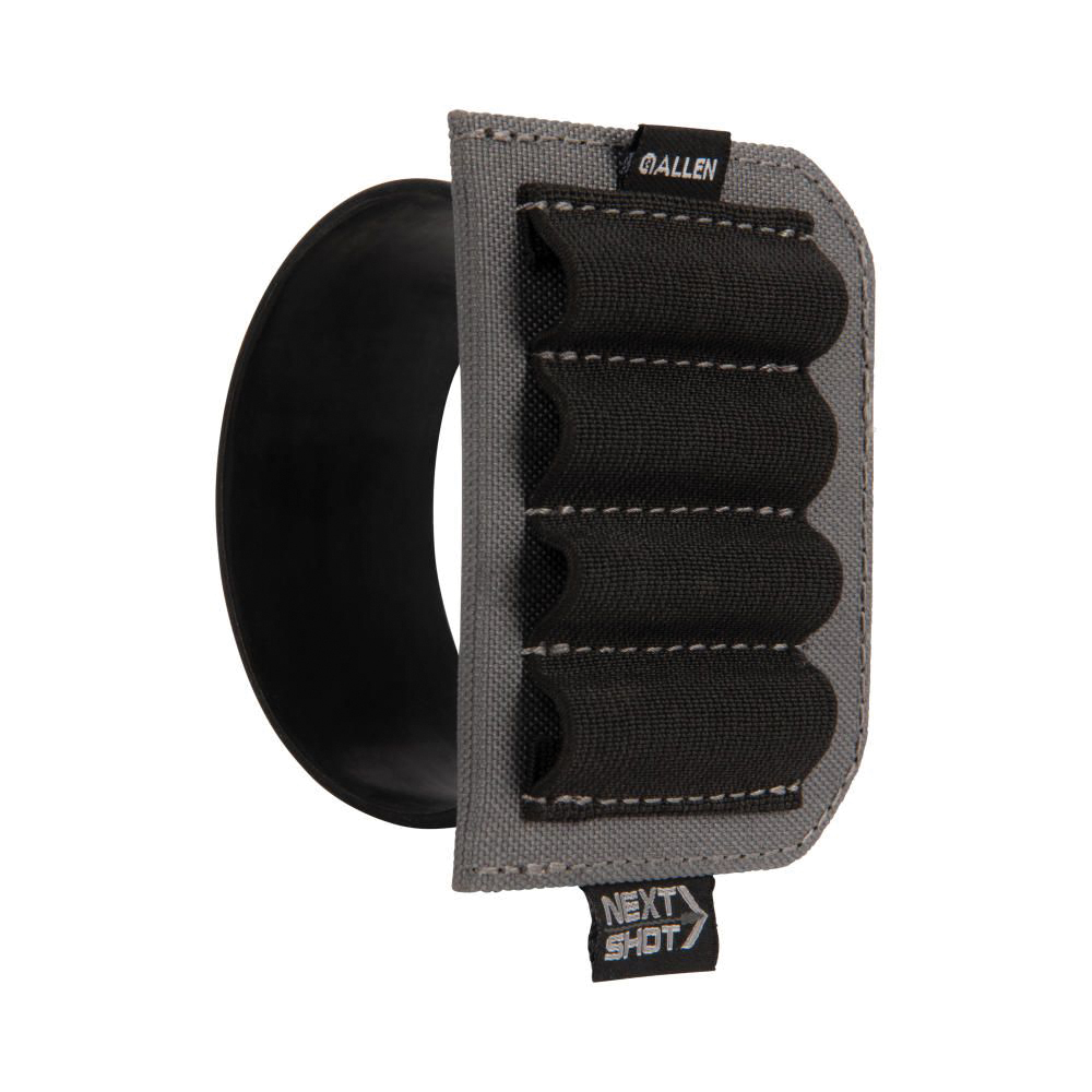 Allen Silicone Next Shot Rifle Cartridge Carrier Band, Black/Gray - 8208 - Allen