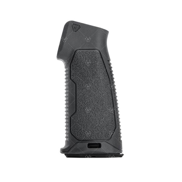 Strike Industries 15 deg Pistol Grip for AR-15/AR-10 Lower Receivers, Black - SI-AR-NBPG-15 - Strike Industries