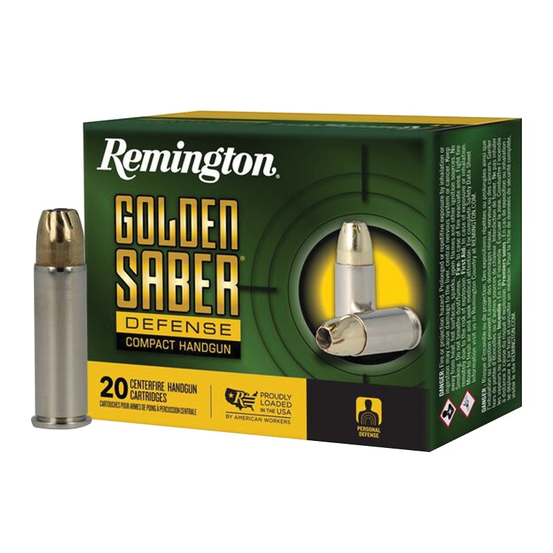 Remington Golden Saber Defense .38 Special 125 gr Ammo BJHP - 20rds - 27617