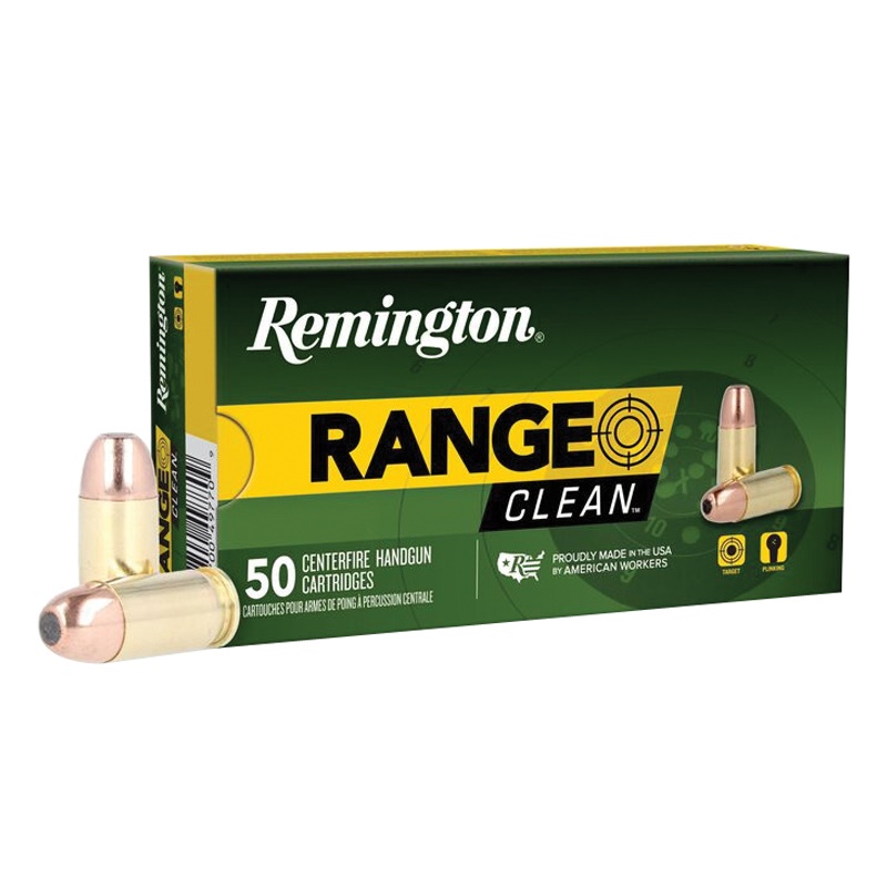Remington Range Clean .380 ACP 95 gr Ammo FNEB - 50rds - 27683 - Remington