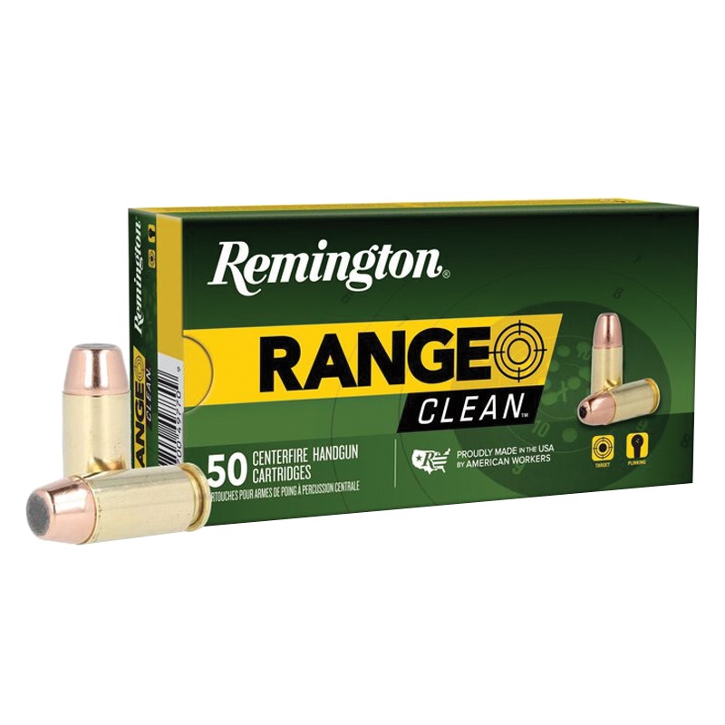 Remington Range Clean .40 S&W 180 gr Ammo FNEB - 50rds - 27685 - Remington