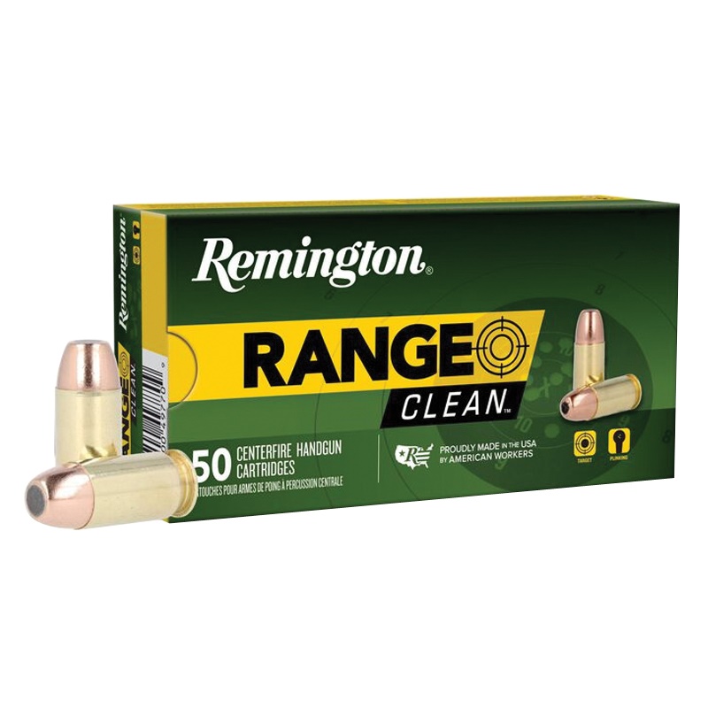 Remington Range Clean .45 ACP 230 gr Ammo FNEB - 50rds - 27687 - Remington