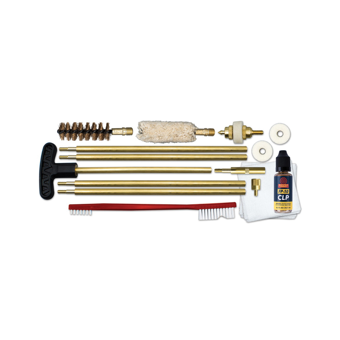 Shooters Choice Cleaning Kit - Red Color Option for Superior Gun Maintenance - SRS20 - Shooters Choice