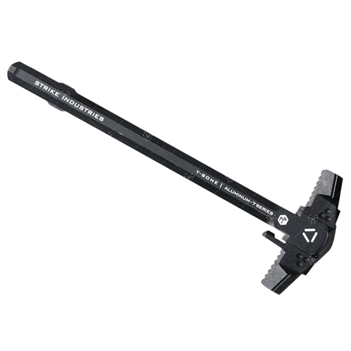 Strike Industries T-Bone Charging Handle for AR-15/M4/M16 Upper Receivers - SI-AR-TBCH-223-BK-BK - Strike Industries