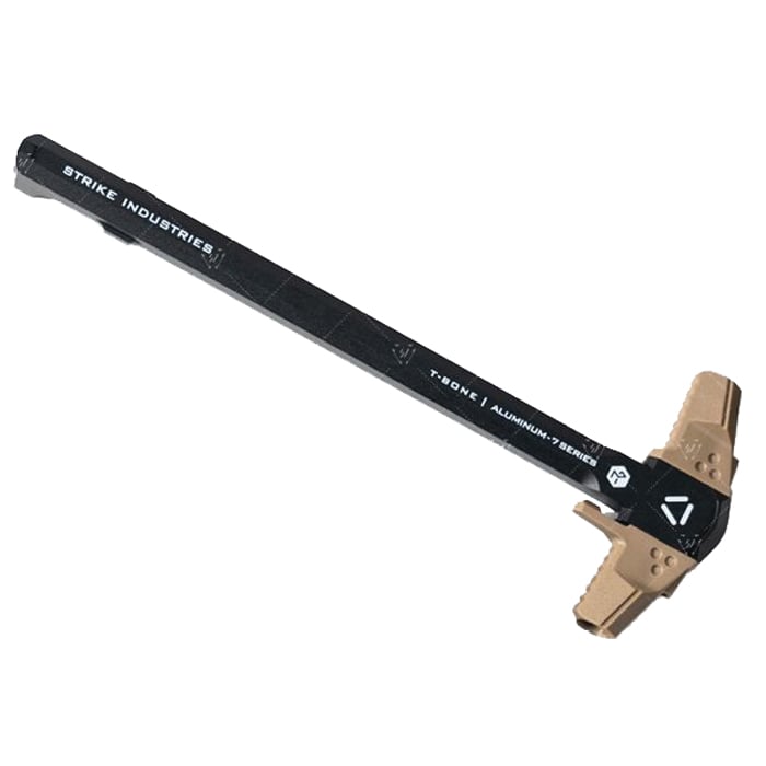 Strike Industries T-Bone Charging Handle for Upper Receivers - SI-AR-TBCH-223-BK-FDE - Strike Industries