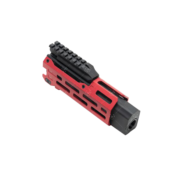Strike Industries Handguard 6" for CZ Scorpion EVO, Red - SI-CEVO-HG-6-RED - Strike Industries