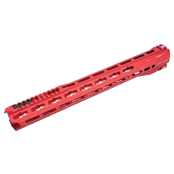 Strike Industries Gridlok LITE Rail 17" for M4 Upper Receiver, Red - SI-GRIDLOK-LITE-17-RED - Strike Industries