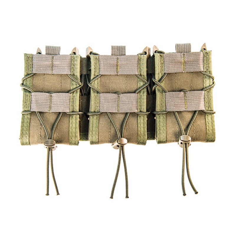 High Speed Gear Nylon TACO Shingle Triple Rifle Magazine Pouch, OD Green - 45TA00OD - High Speed Gear Inc.
