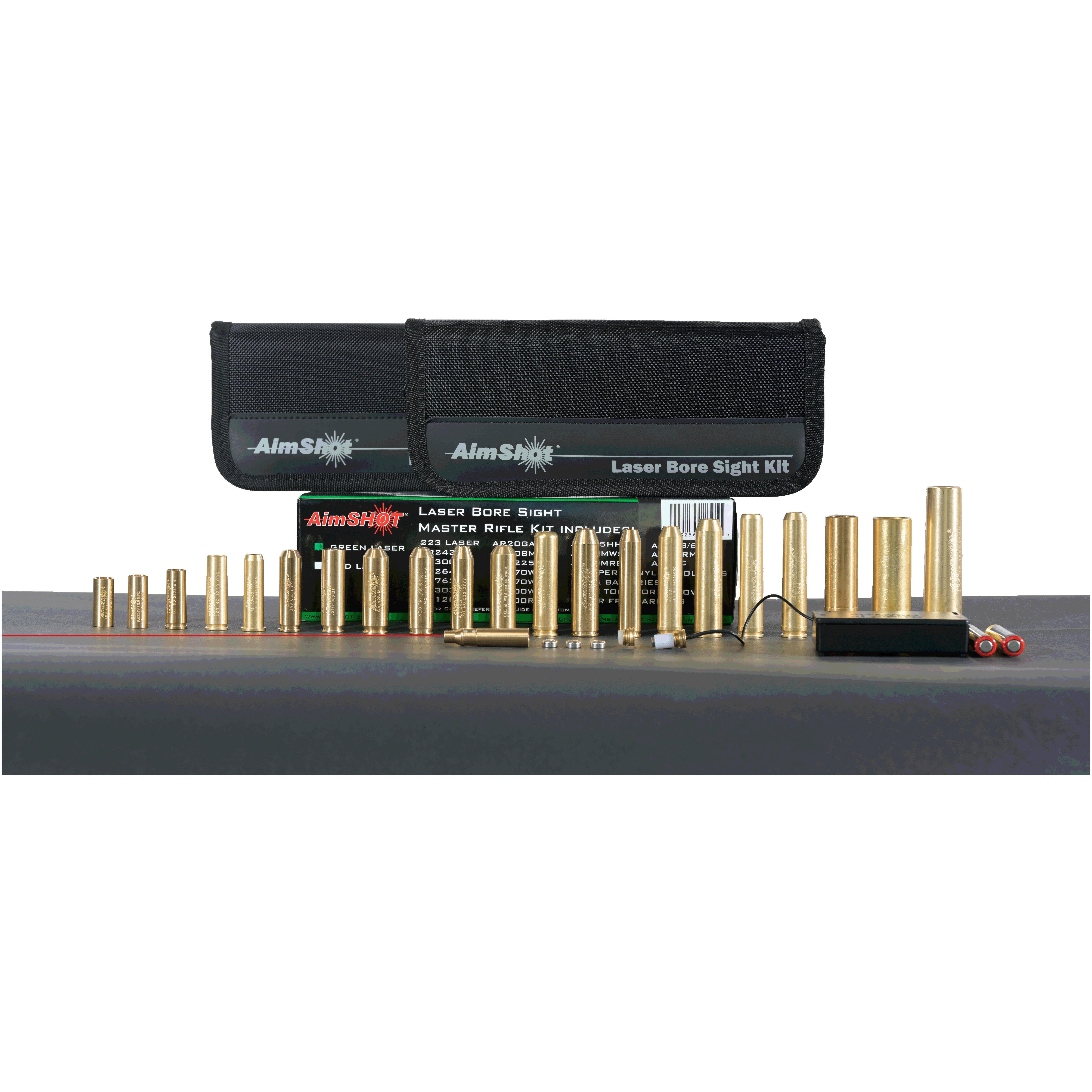 AimShot Master 2 Bore Sight Kit - KT-MASTER2-RED - Aimshot