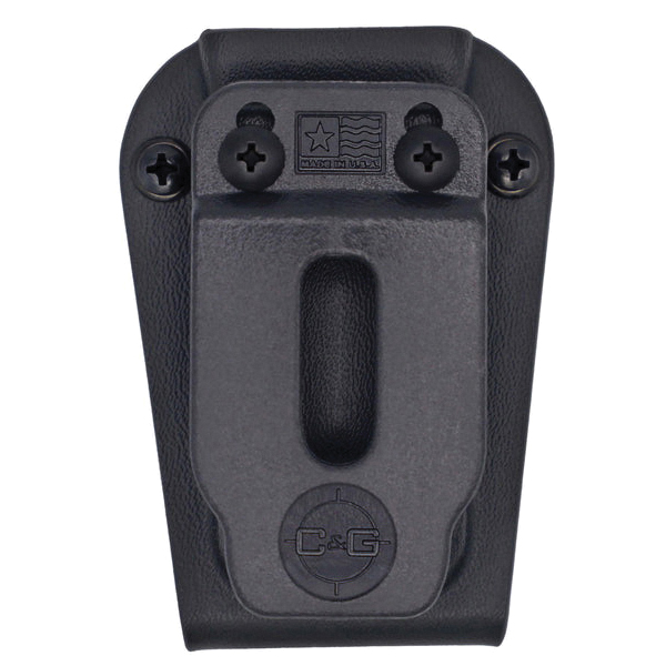 C&G Holsters Glock 45 Kydex Universal Single Stack Magazine Holder, Black - 4008100 - C&G Holster