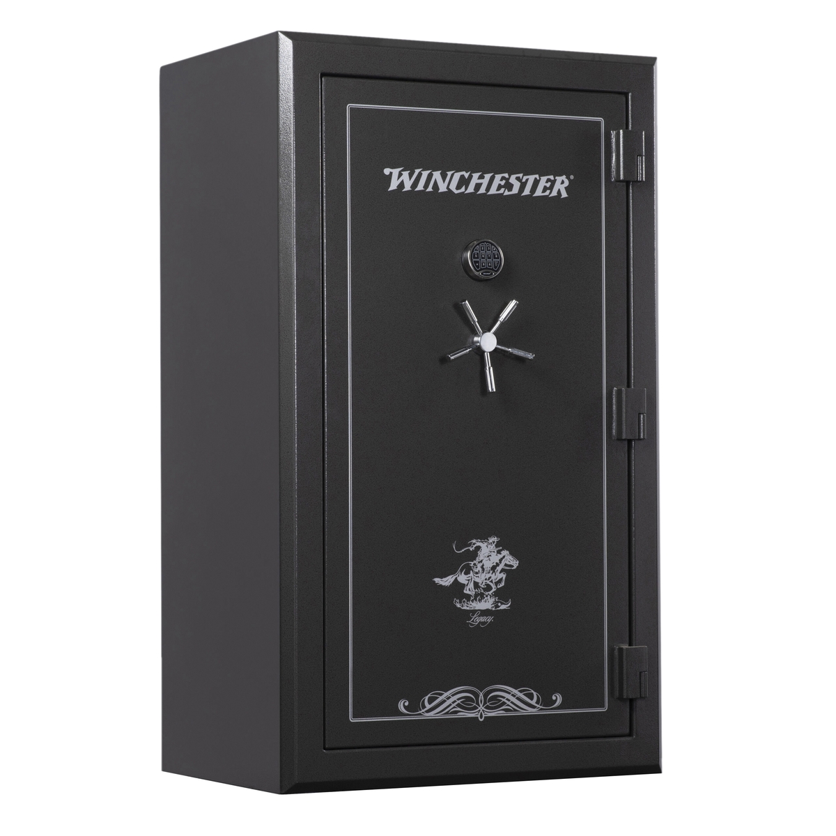 Winchester Legacy 53 30" x 42" x 72" Up to 60 Long Guns Gun Safe, Black - Winchester