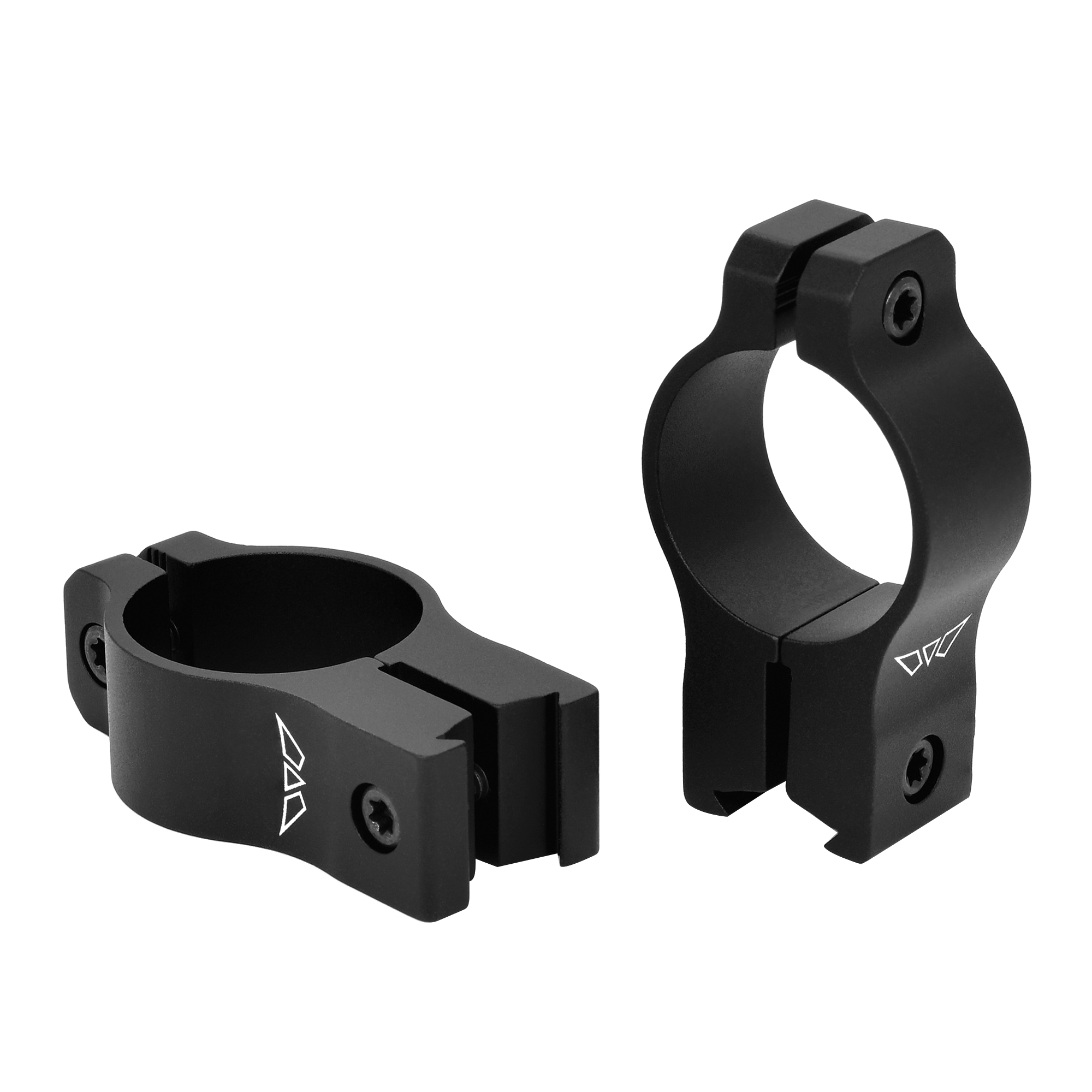 Warne Scope Mounts Vapor High Rimfire Ring 1" Tube - V422M - Warne