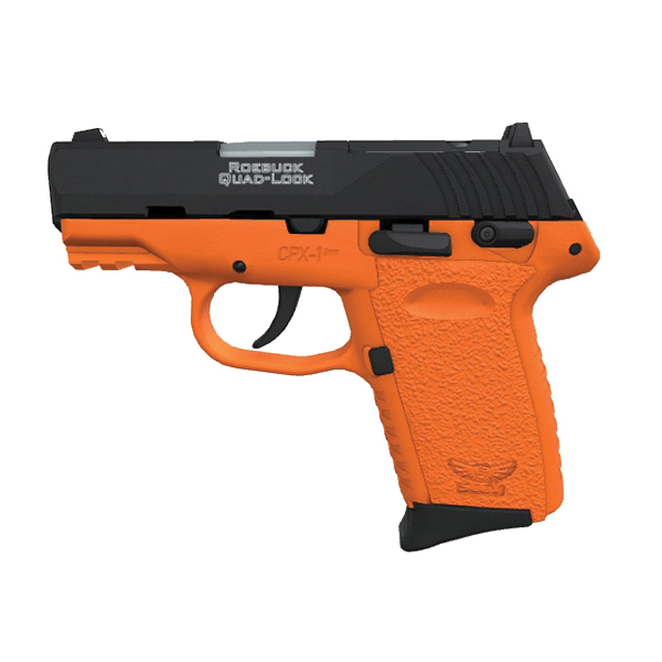 SCCY CPX-1 RDR Gen 3 9mm 3.10" 10+1rds, Orange - CPX1CBORRDRG3 - Sccy