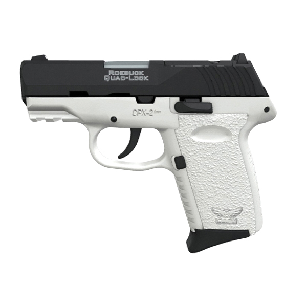 SCCY CPX-2 Gen 3 9mm 3.10" 10+1rds, White - CPX2CBWTG3 - Sccy