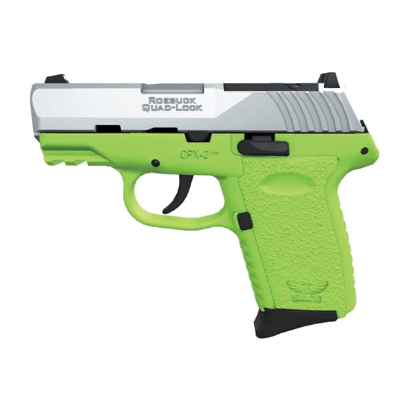 SCCY CPX-2 Gen 3 9mm 3.10" 10+1rds, Lime Green - CPX2TTLGG3 - Sccy