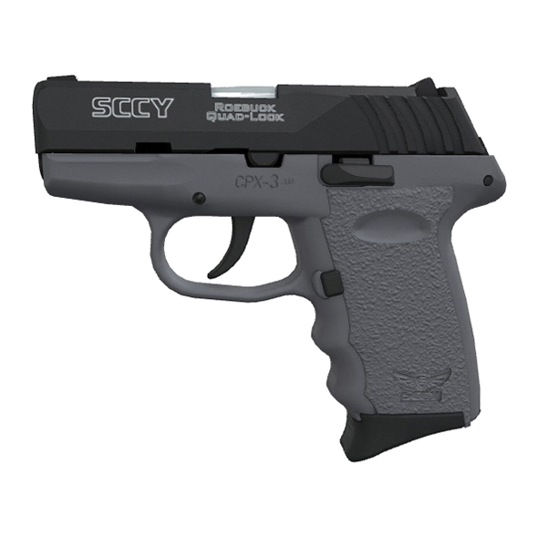 SCCY CPX-3 .380 ACP 2.96" 10+1rds, Sniper Gray - CPX-3CBSG - Sccy