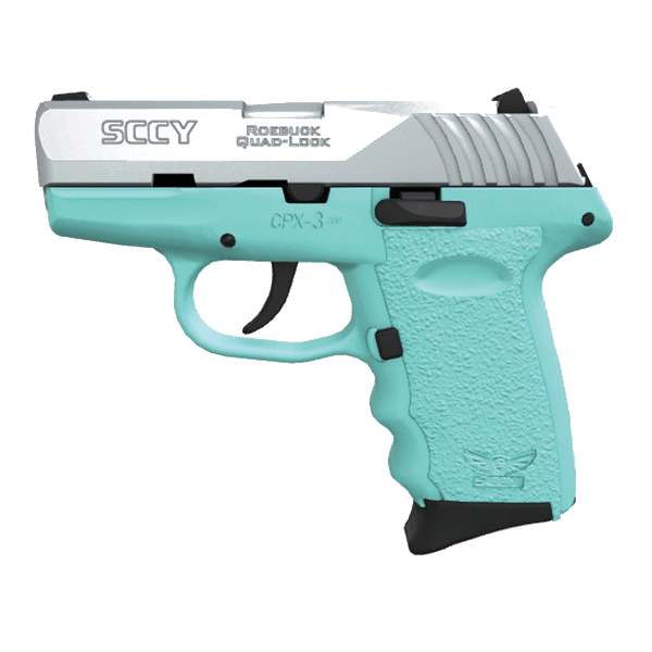 SCCY CPX-3 .380 ACP 2.96" 10+1rds, SCCY Blue - CPX-3TTSB - Sccy