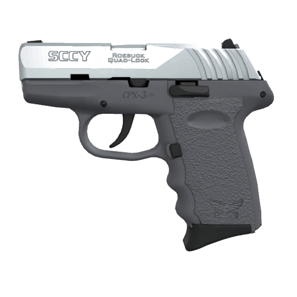 SCCY CPX-3 .380 ACP 2.96" 10+1rds, Sniper Gray - CPX-3TTSG - Sccy