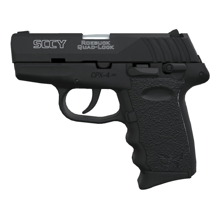 SCCY CPX-4 .380 ACP 2.96" 10+1rds, Black - CPX-4CBBK - Sccy