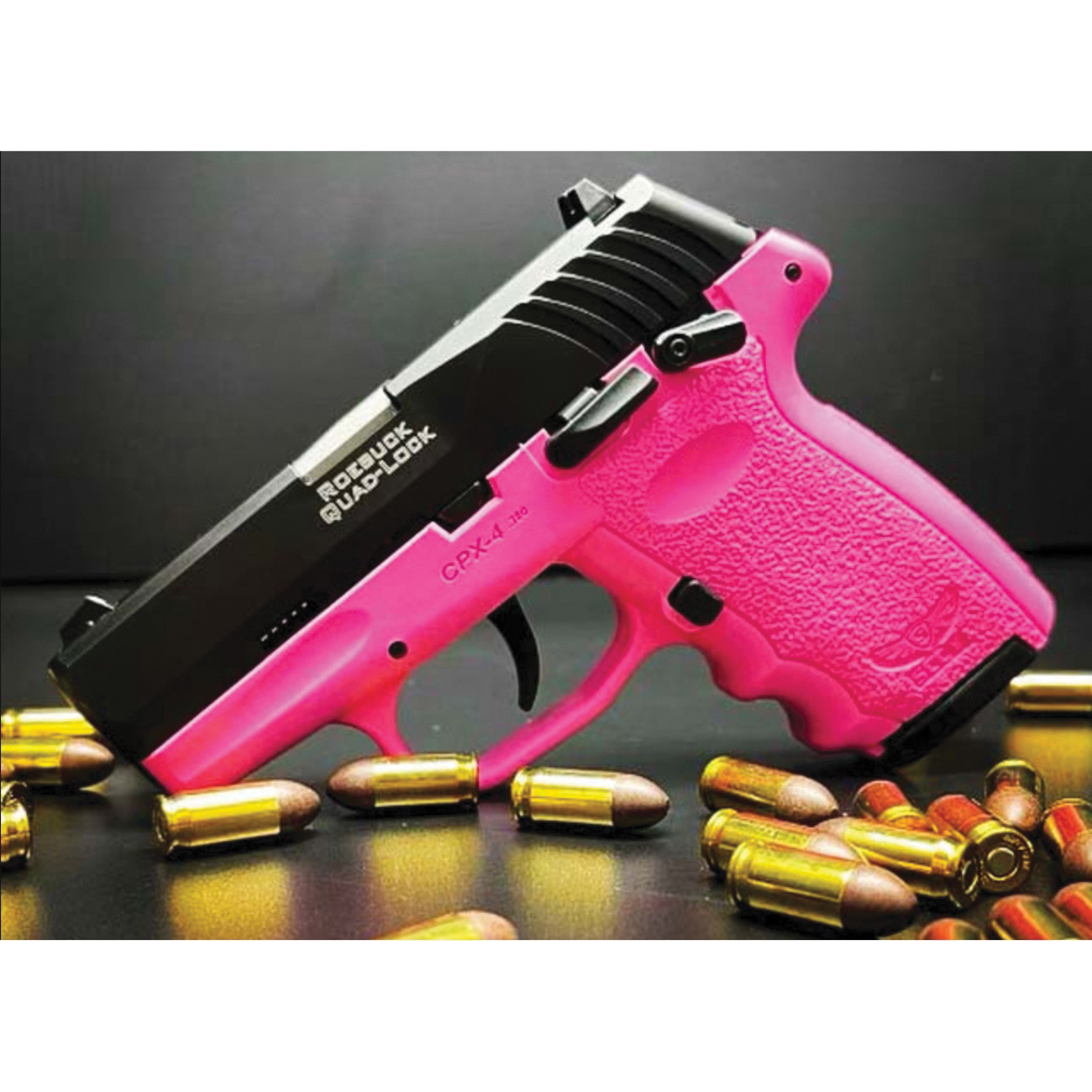 SCCY CPX-4 .380 ACP 2.96" 10+1rds, Pink - CPX-4CBPK - Sccy