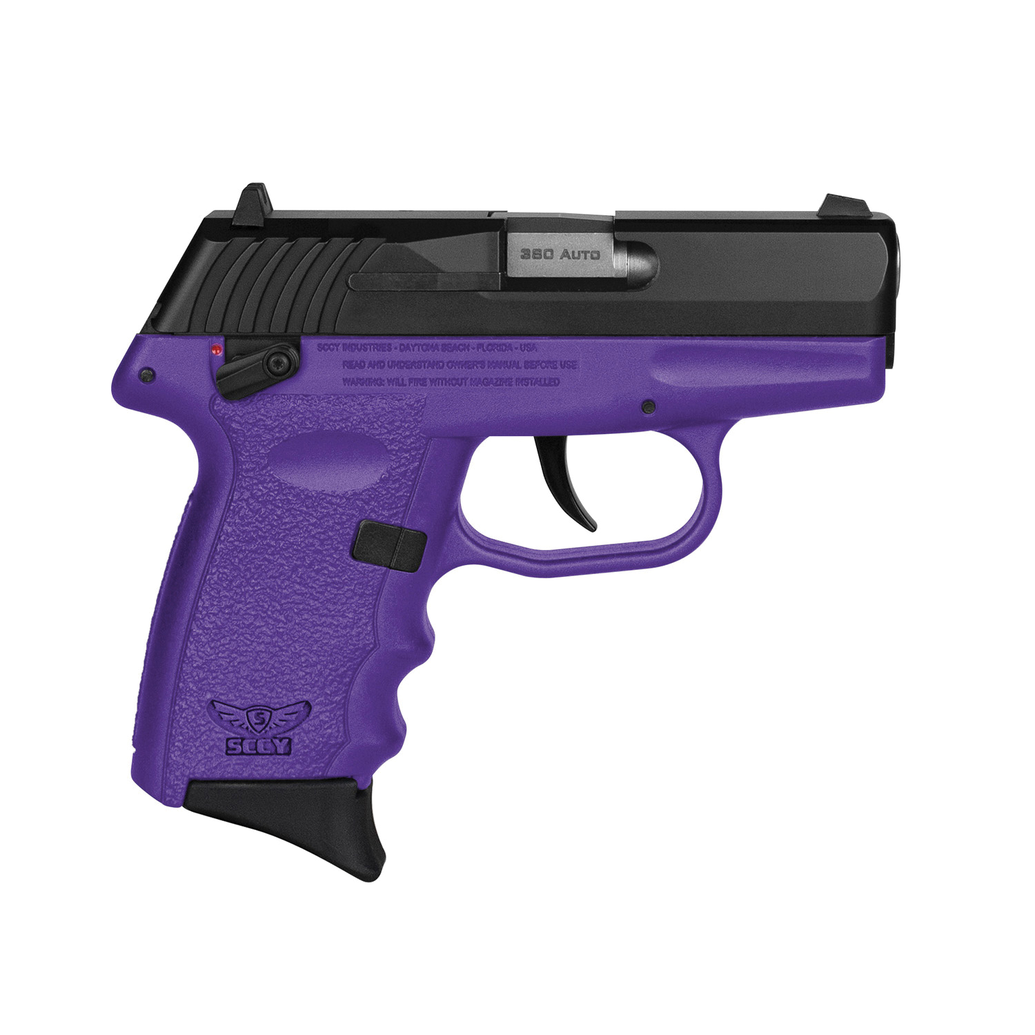 SCCY CPX-4 .380 ACP 2.96" 10+1rds, Purple - CPX-4CBPU - Sccy