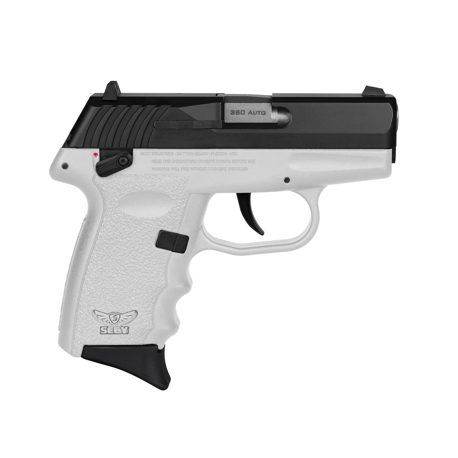 SCCY CPX-4 .380 ACP 2.96" 10+1rds, White - CPX-4CBWT - Sccy