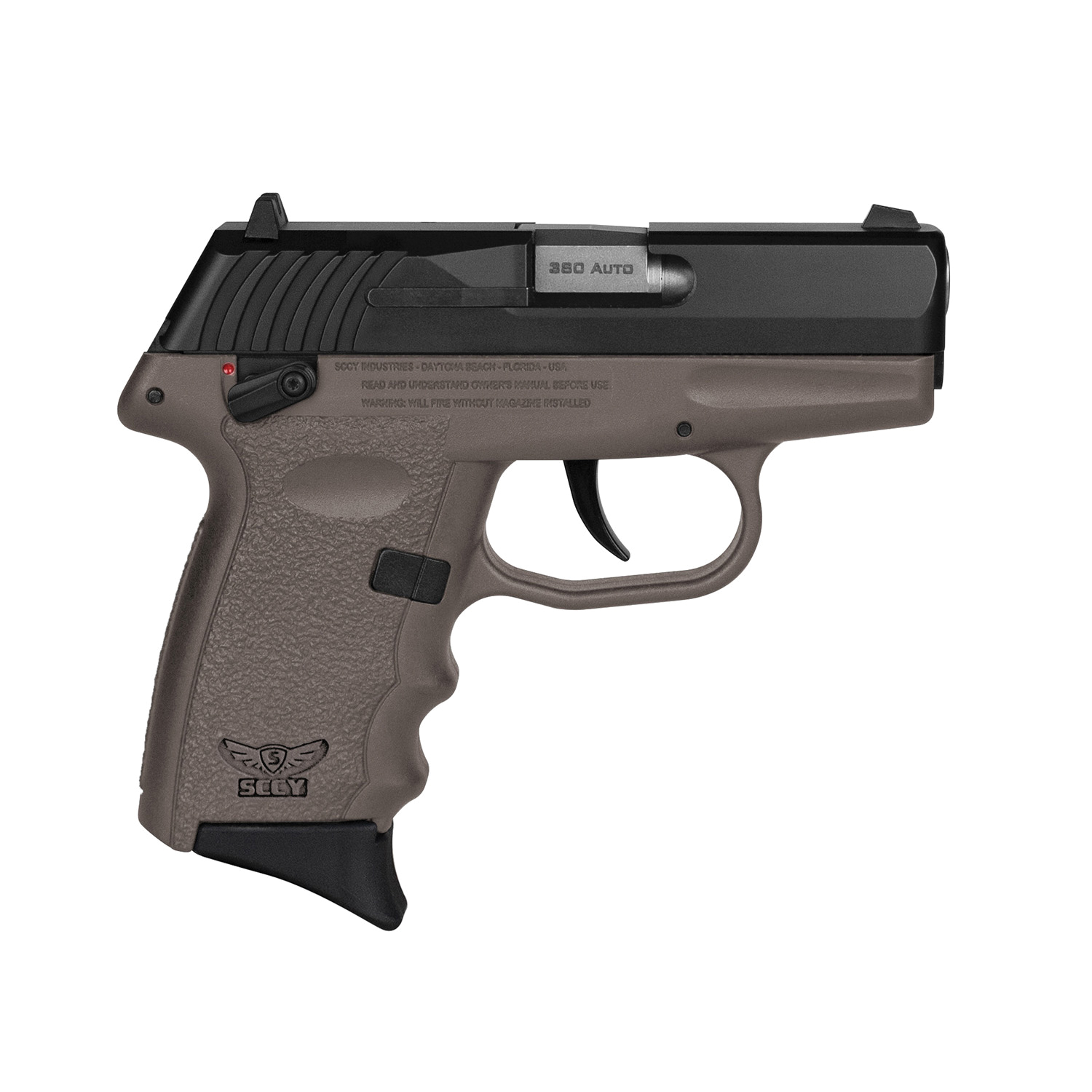 SCCY CPX-4 .380 ACP 2.96" 10+1rds, Flat Dark Earth - CPX-4CBDE - Sccy
