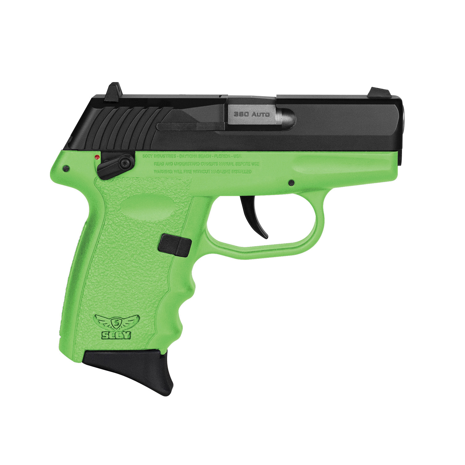 SCCY CPX-4 .380 ACP 2.96" 10+1rds, Lime Green - CPX-4CBLG - Sccy